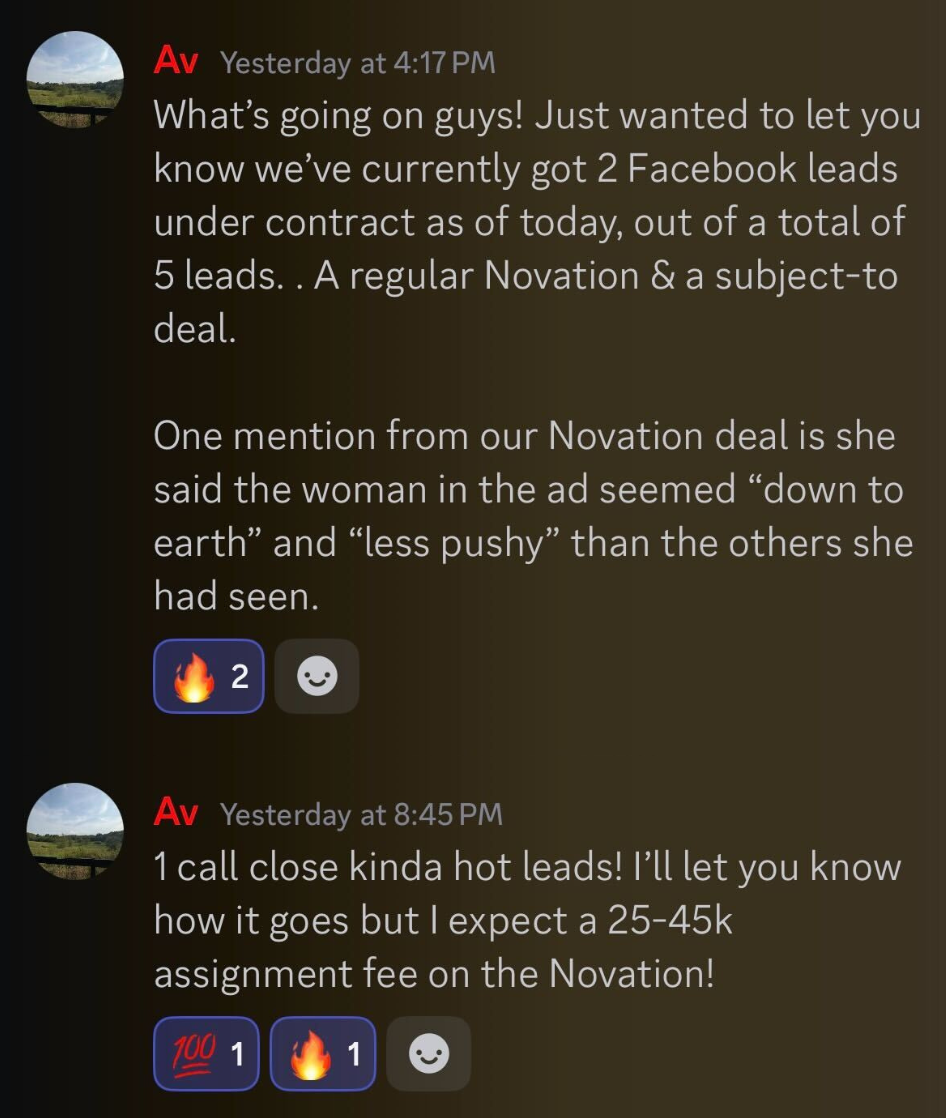 28 Leads → 5 Contracts, $80–100K Projected